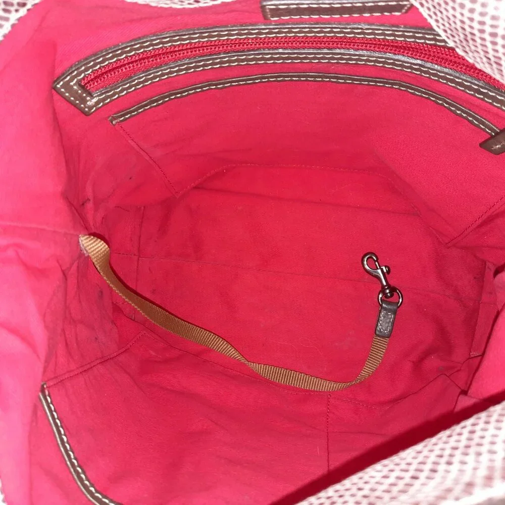 Dooney & Bourke Leather Python Print Hobo